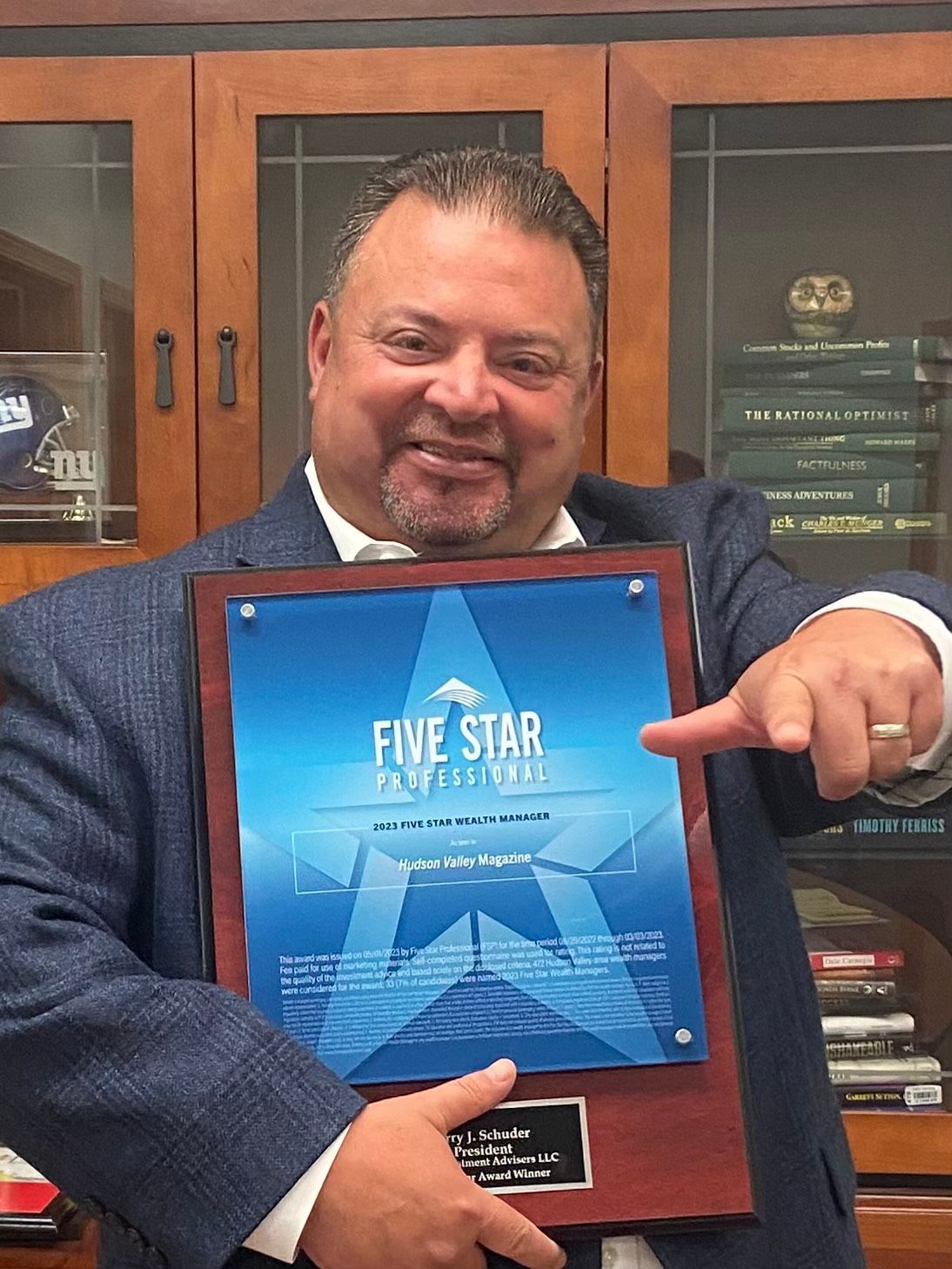 2023 Hudson Valley 5-Star Wealth Manager Award