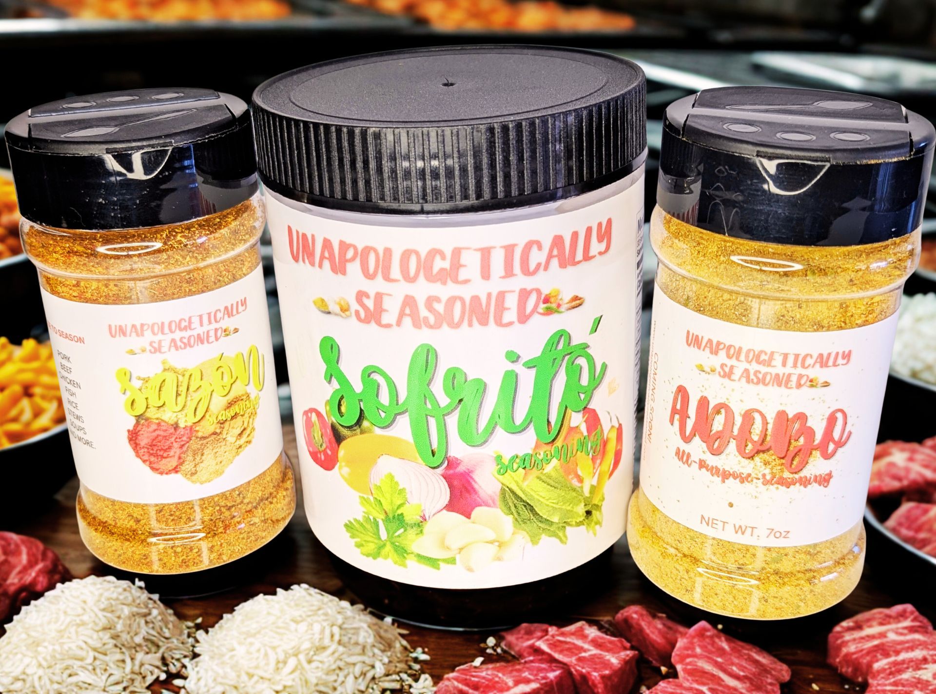 the big 3 of Puerto Rican Seasoning