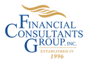 The logo for financial consultants group inc. established in 1996