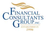 The logo for financial consultants group inc. established in 1996