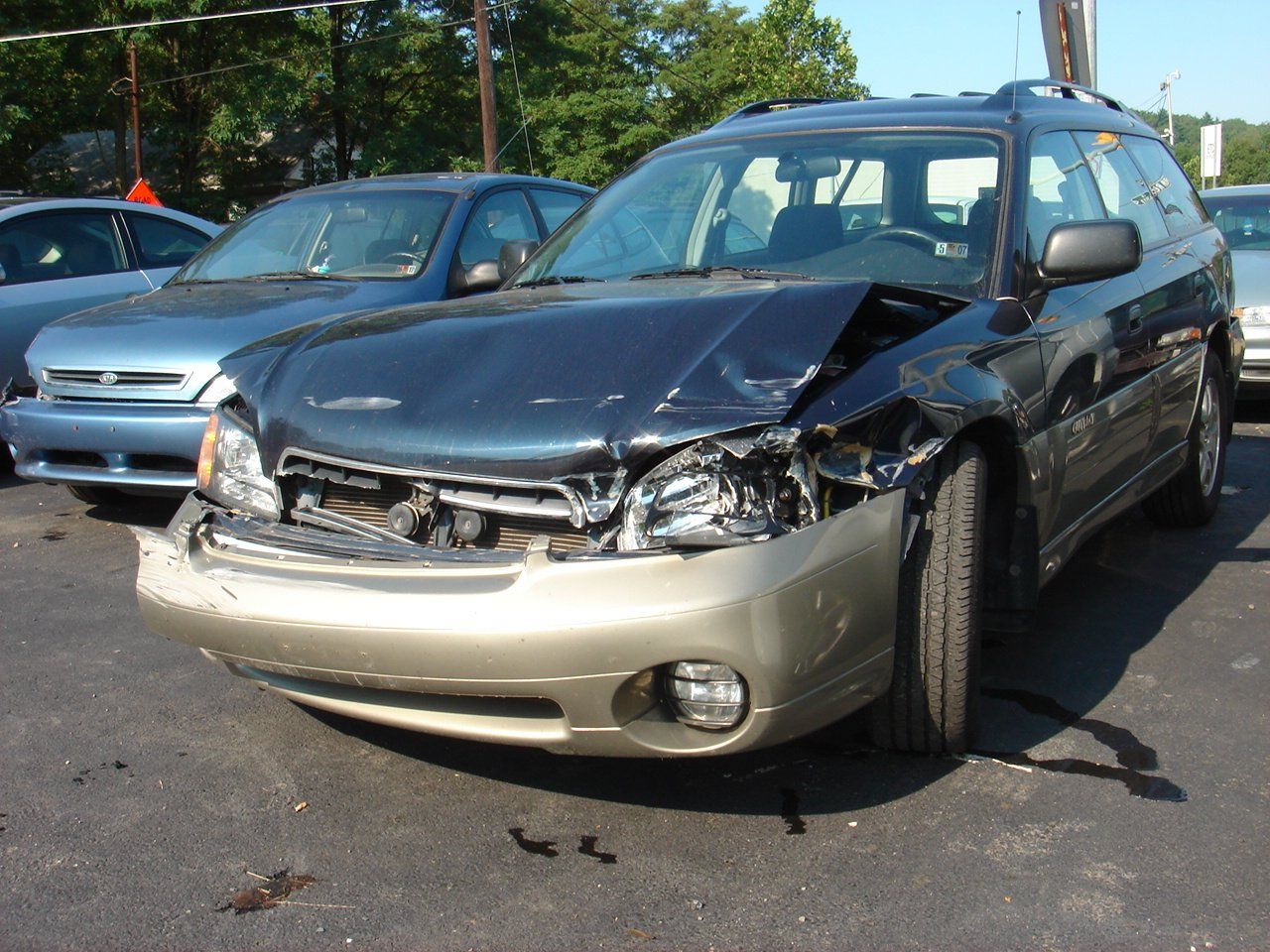 collision repair, subaru