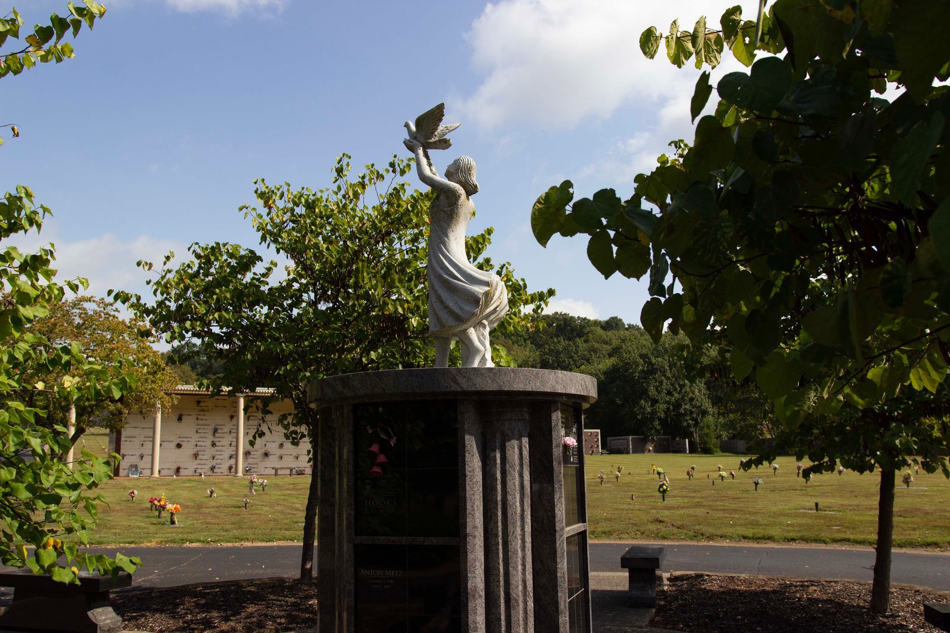 Columbarium at Harpeth Hills Memory Gardens, Funeral Home & Cremation Center in Nashville, Tennessee.