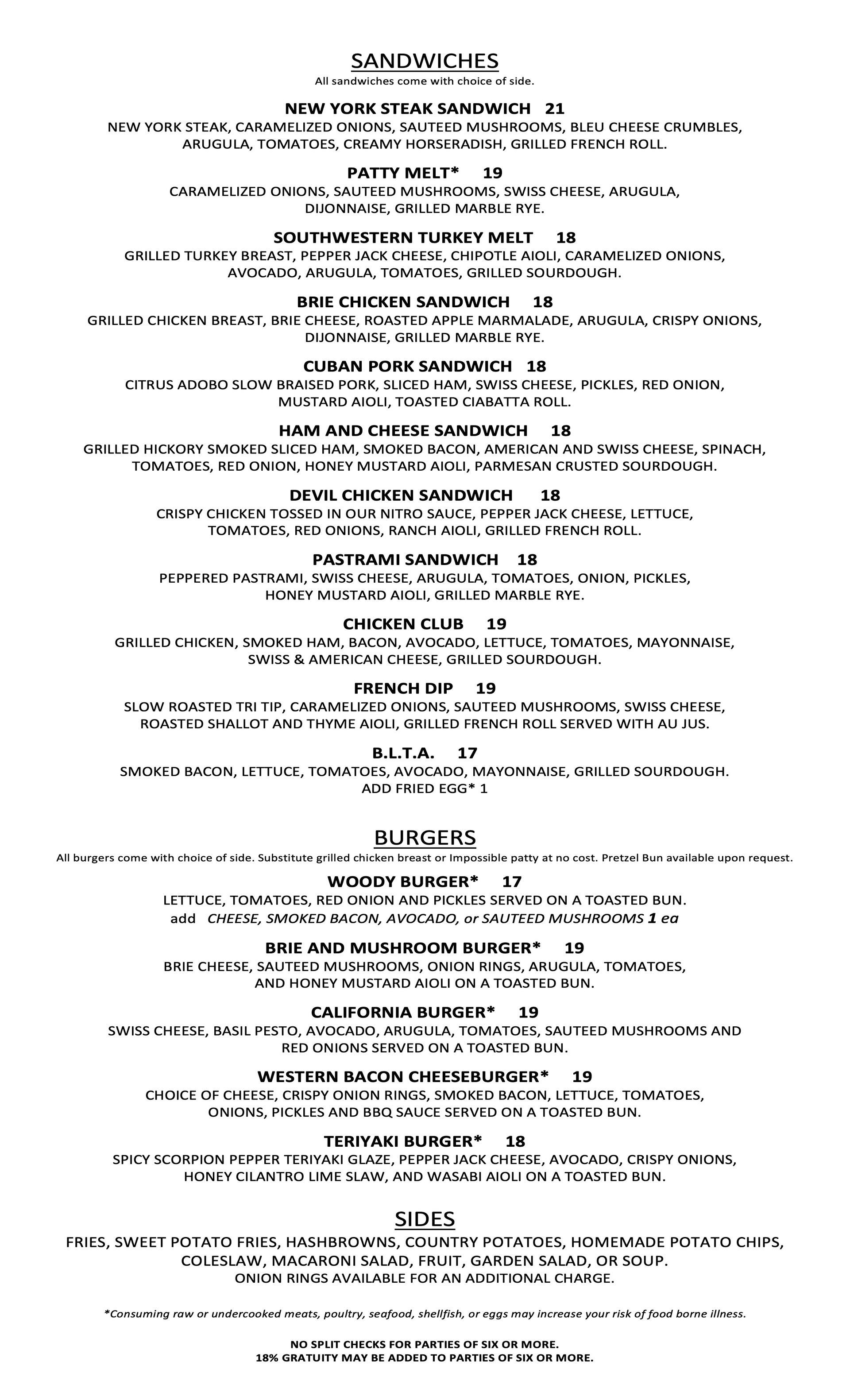 Lunch / Dinner Page 2