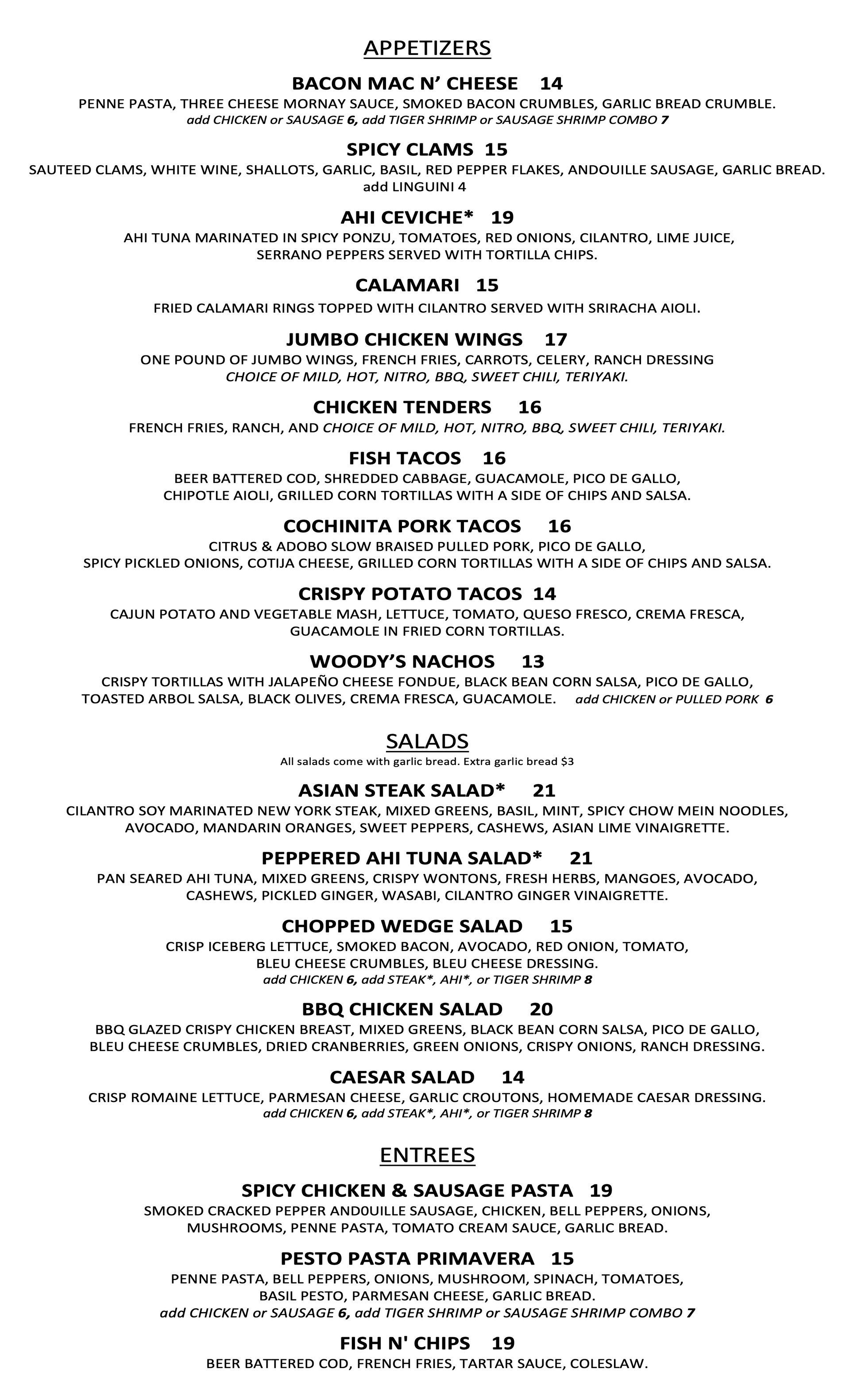 Lunch / Dinner Page 1