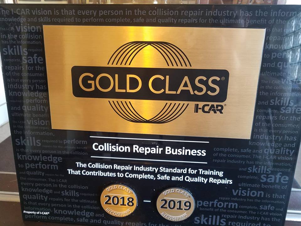 Paint Shop — Gold Class I-CAR in Youngstown, OH