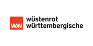 Ein Logo für eine Firma namens Wüstenrot Württembergische