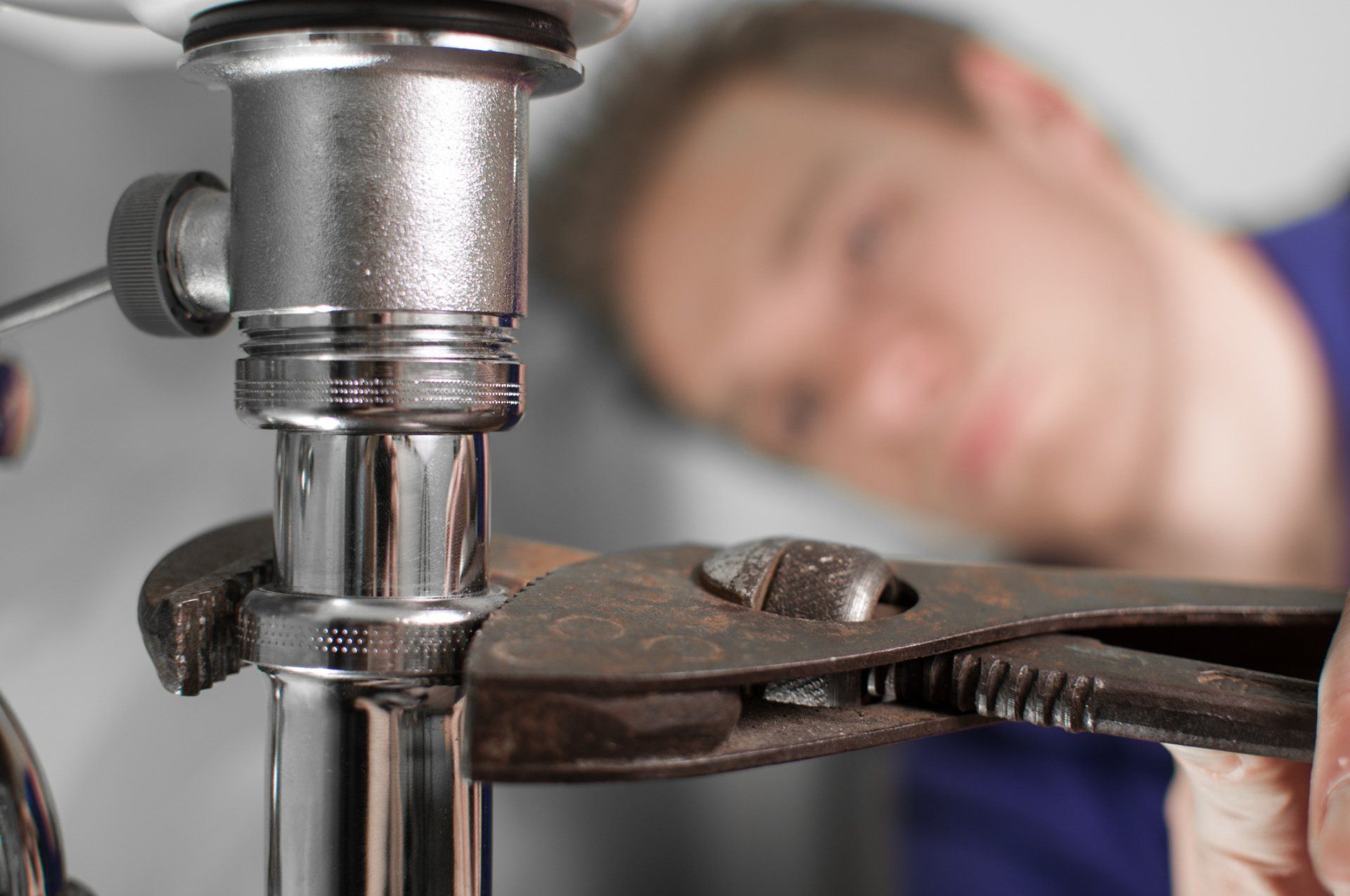 Plumber at Work — Aspen Grove Plumbing & Heating in Fairplay, CO