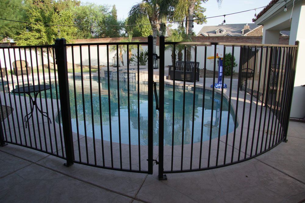 Fence Around a Swimming Pool