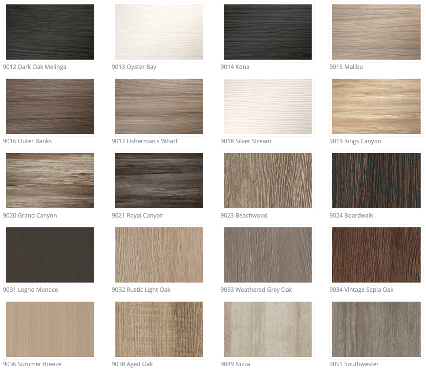 there are many different types of wood in this picture .
