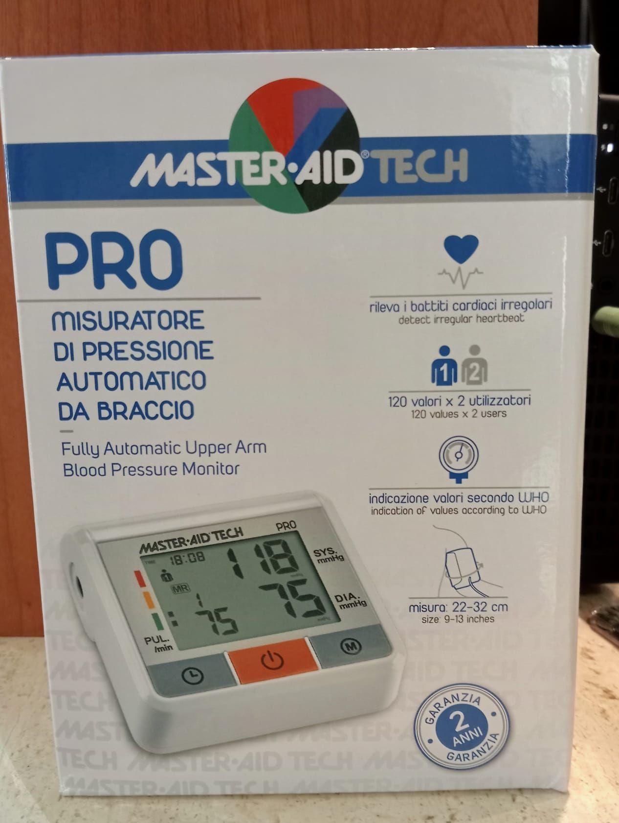 misuratore pressione da braccio