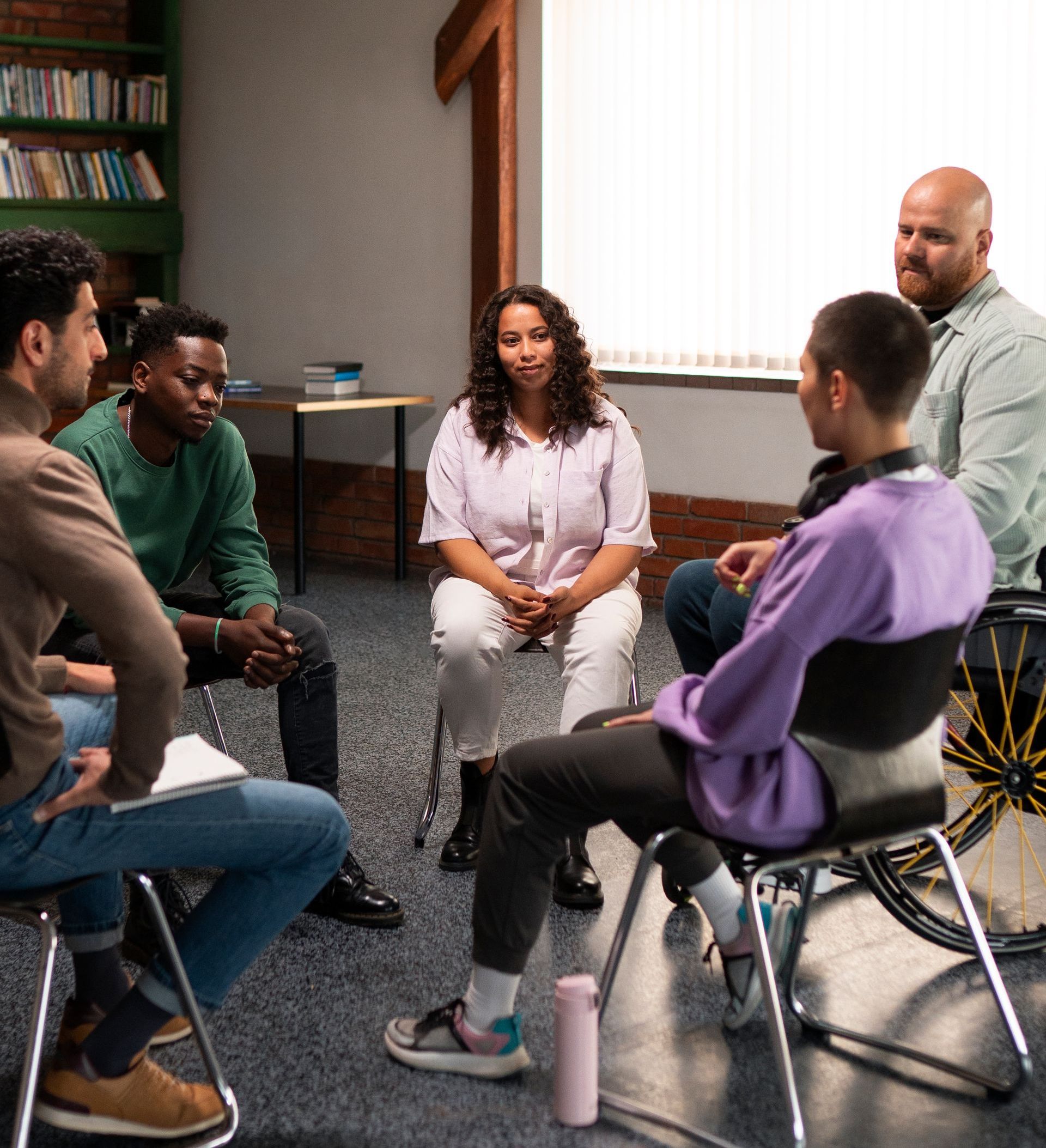 A group discussion
