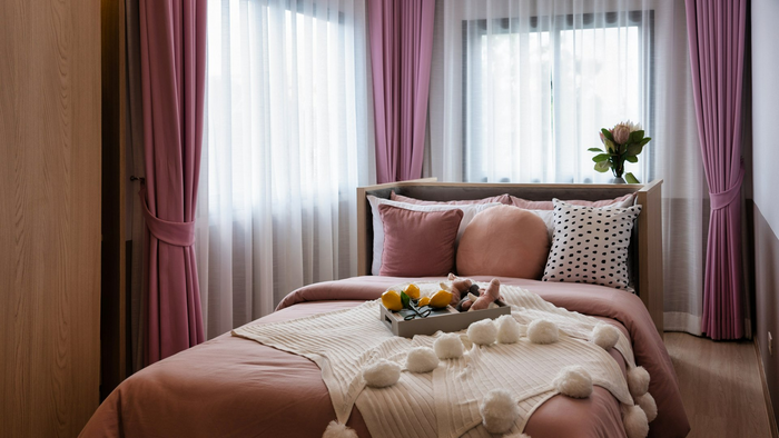 Beautiful Bedroom — Fort Mohave, AZ — Window Elegance
