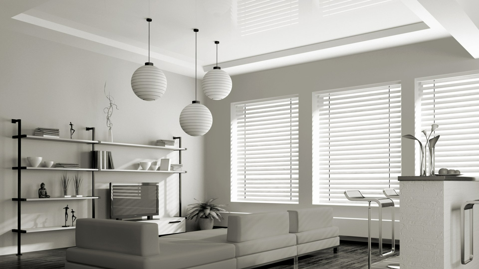 White Elegant Room — Fort Mohave, AZ — Window Elegance