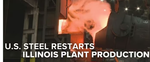 US Steel Granite City Works resume production after 2 years idle 