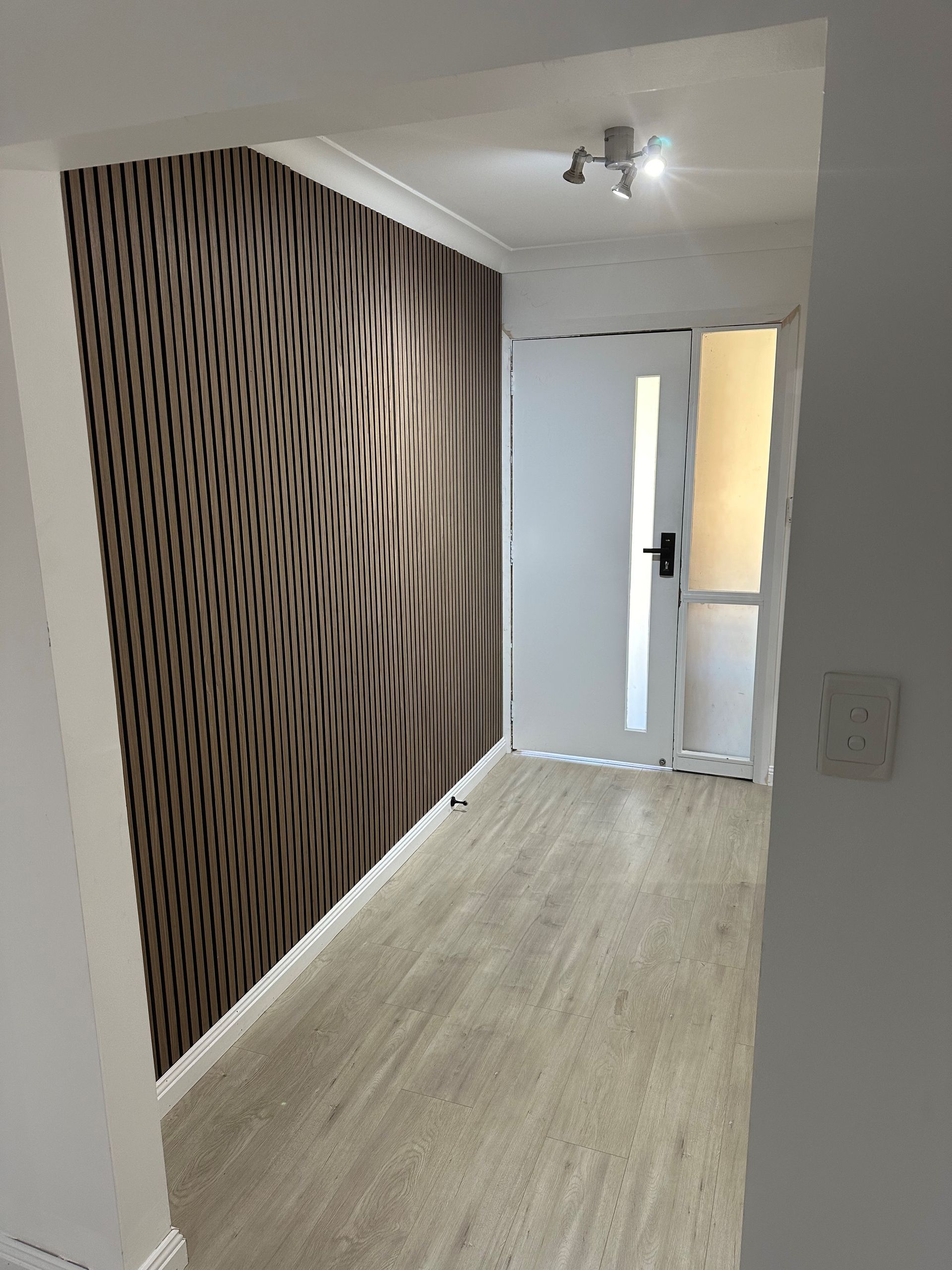 feature wall installation central coast