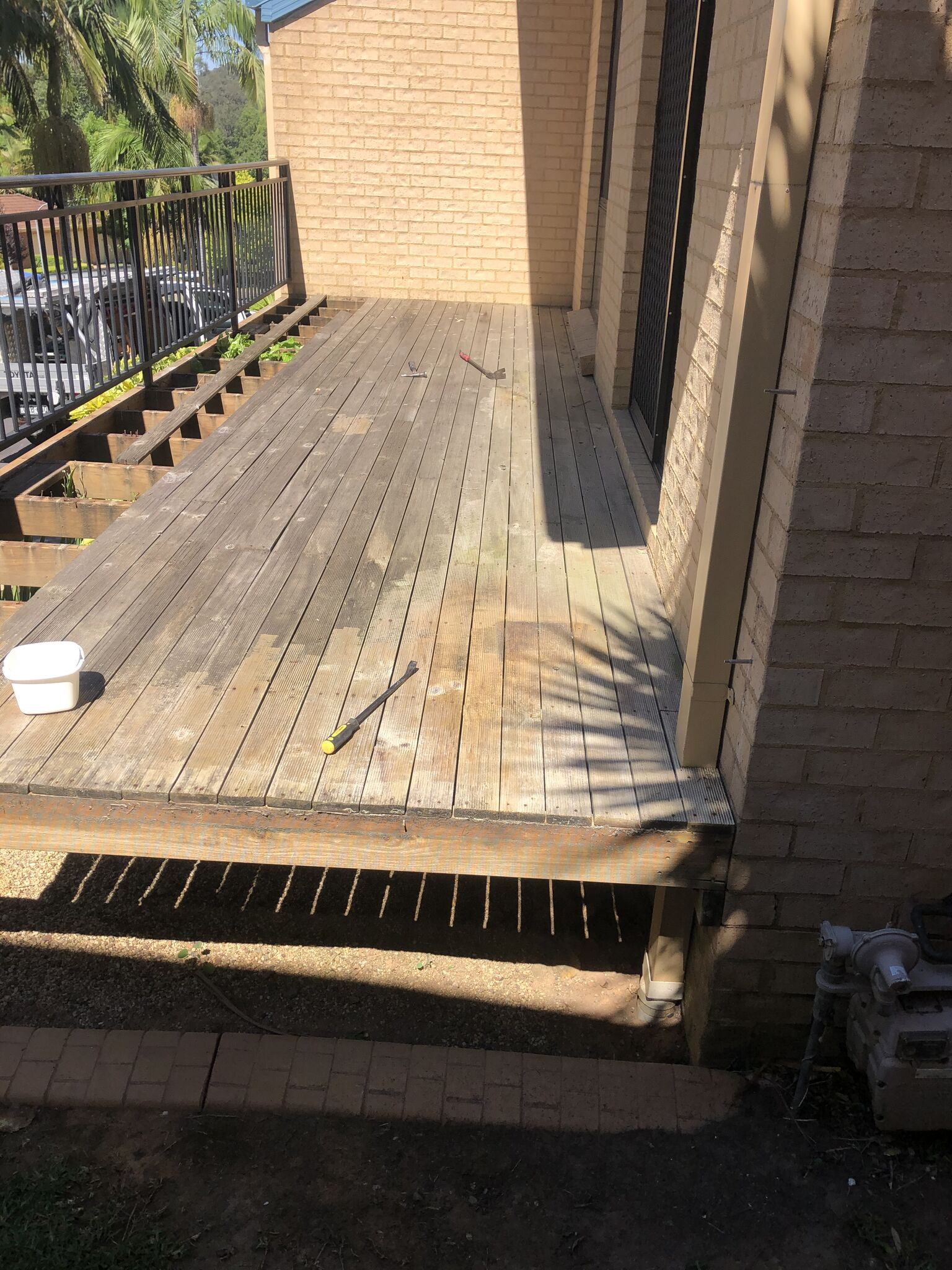 balcony floor construction central coast