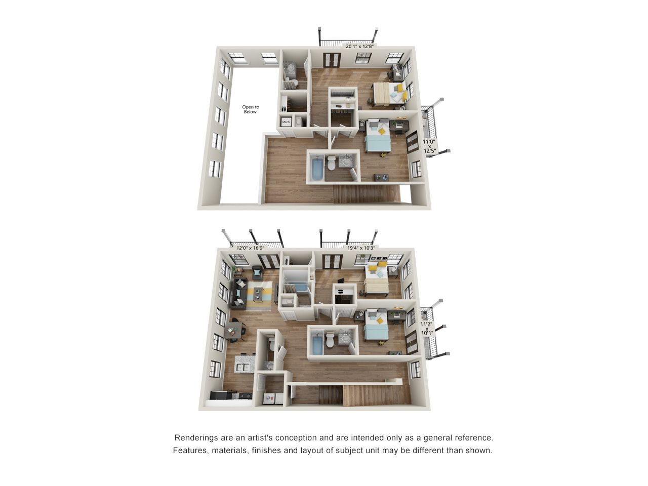 flat floorplan