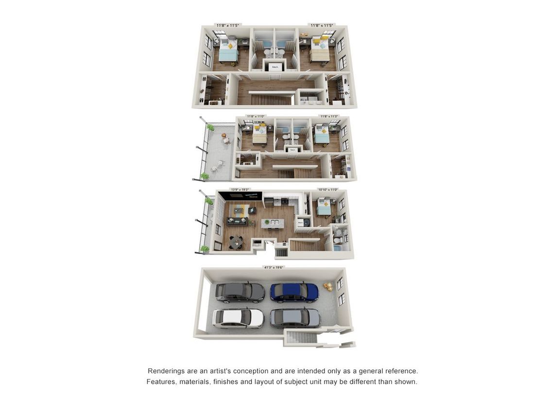 4 bedroom