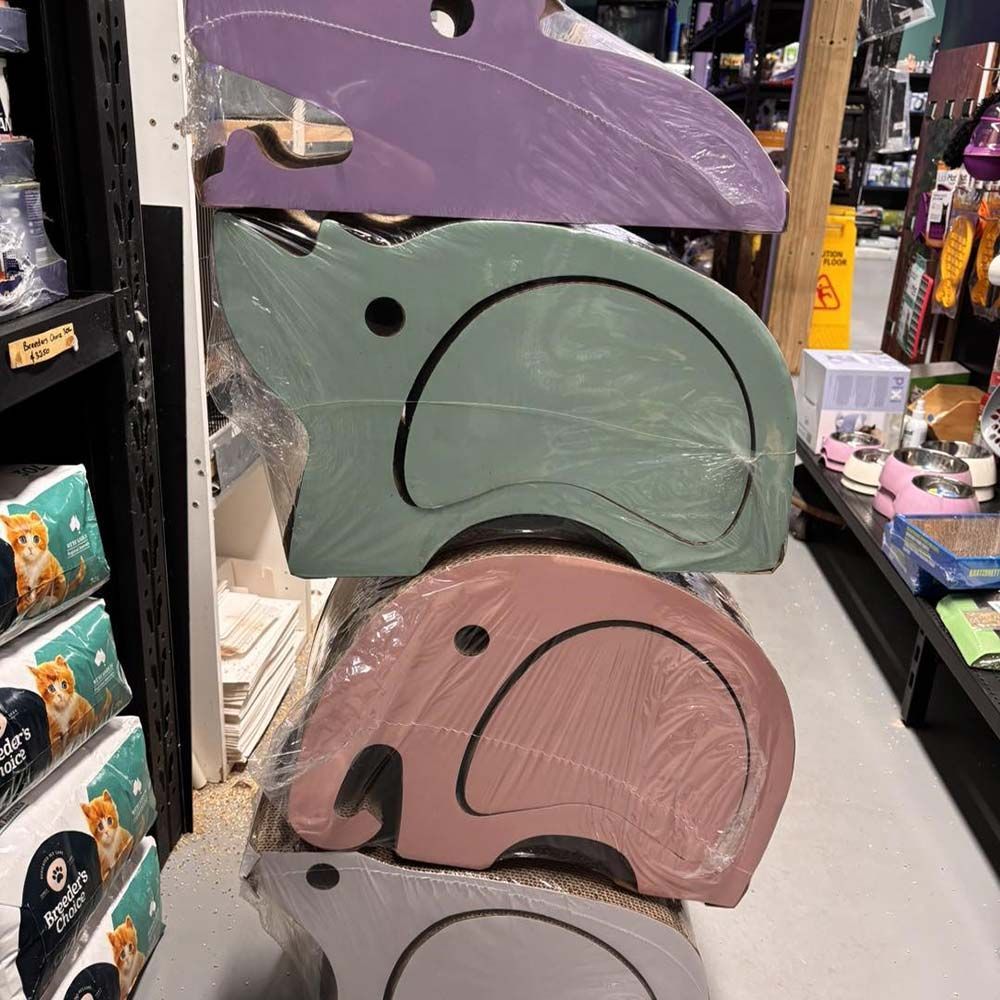 Stack of Colourful, Animal-shaped Wooden Trays in a Store — Jonath’s Animal Kingdom in Salamander Bay, NSW
