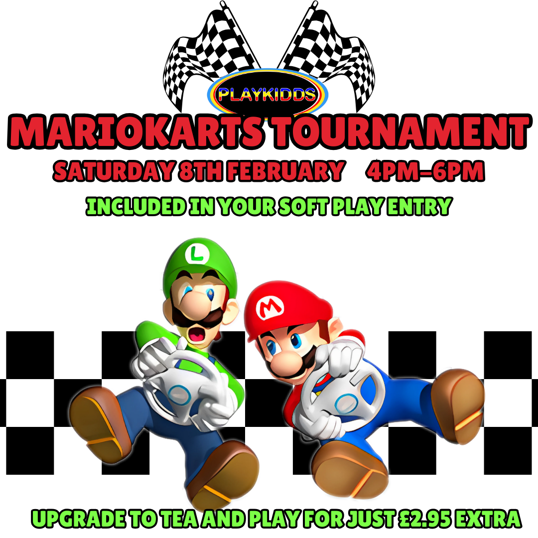 Mariokarts tournament at our soft play centre in Swinton Salford Manchester