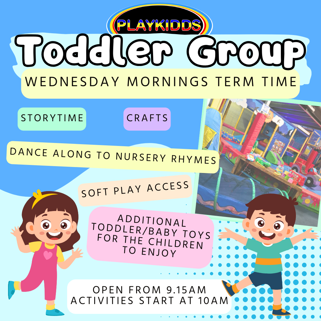 Toddler group term time at our soft play centre in swinton manchester salford