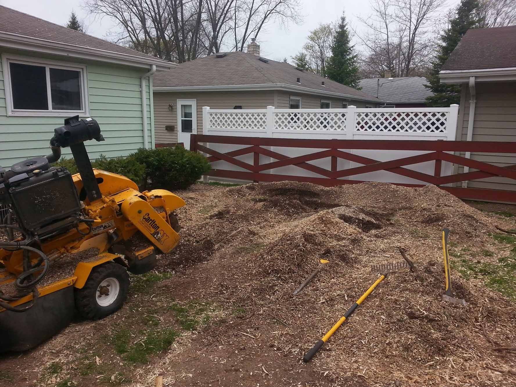 Lots of Debris — Appleton, WI — Powerhouse Stumpin