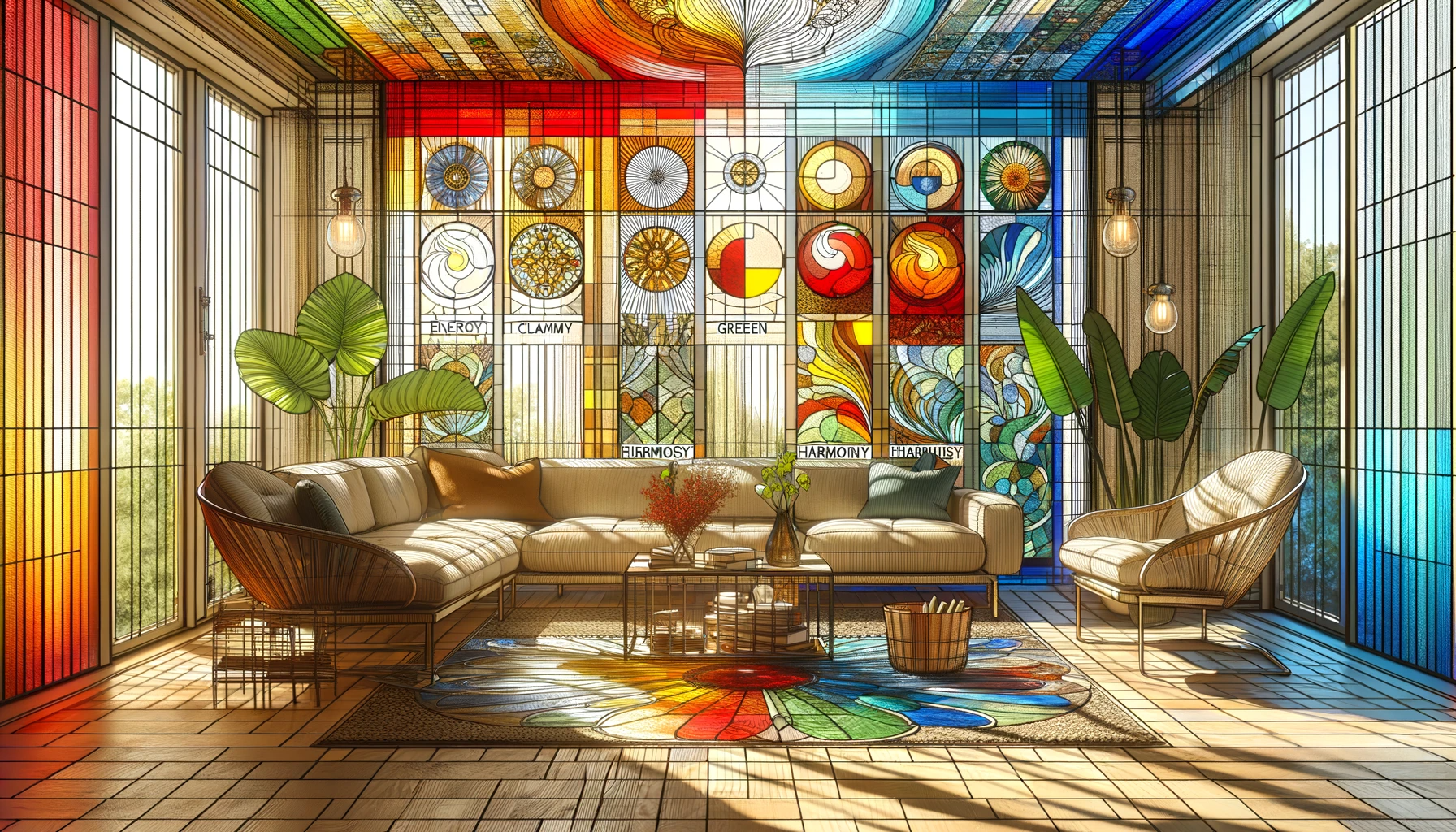 Stained glass is not just a visual delight; it's a kaleidoscope of colours that can influence emotions and atmospheres in any space. Understanding the psychology behind these colours can transform the way we incorporate stained glass in our homes.