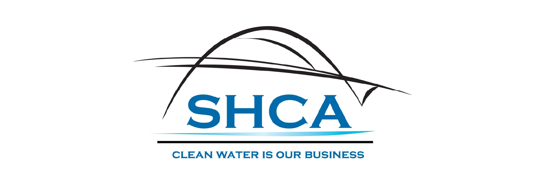 A logo for shca clean water is our priority