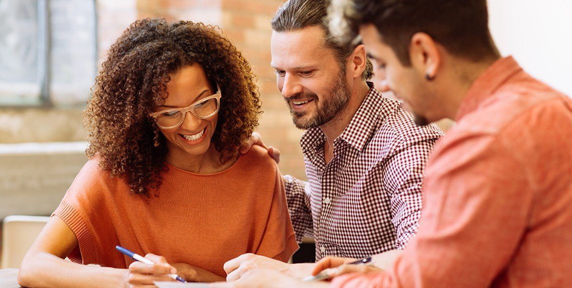 People Signing Contract