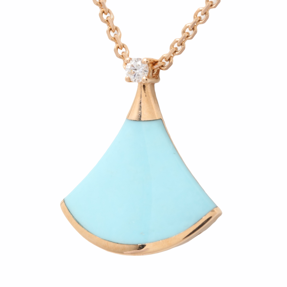 Sell BVLGARI DIVA DREAM TURQUOISE DIAMOND NECKLACE 751 jewellery