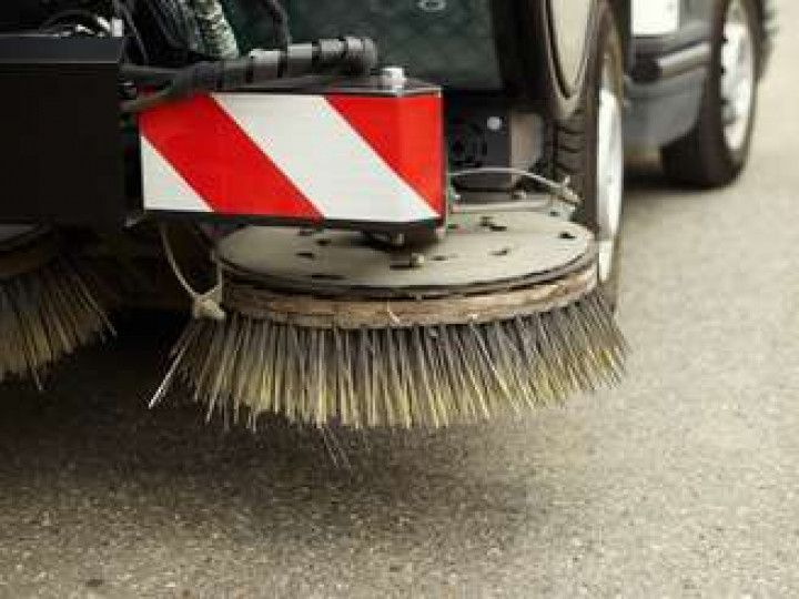 parking lot sweeping in San Antonio and Eagle Pass, TX