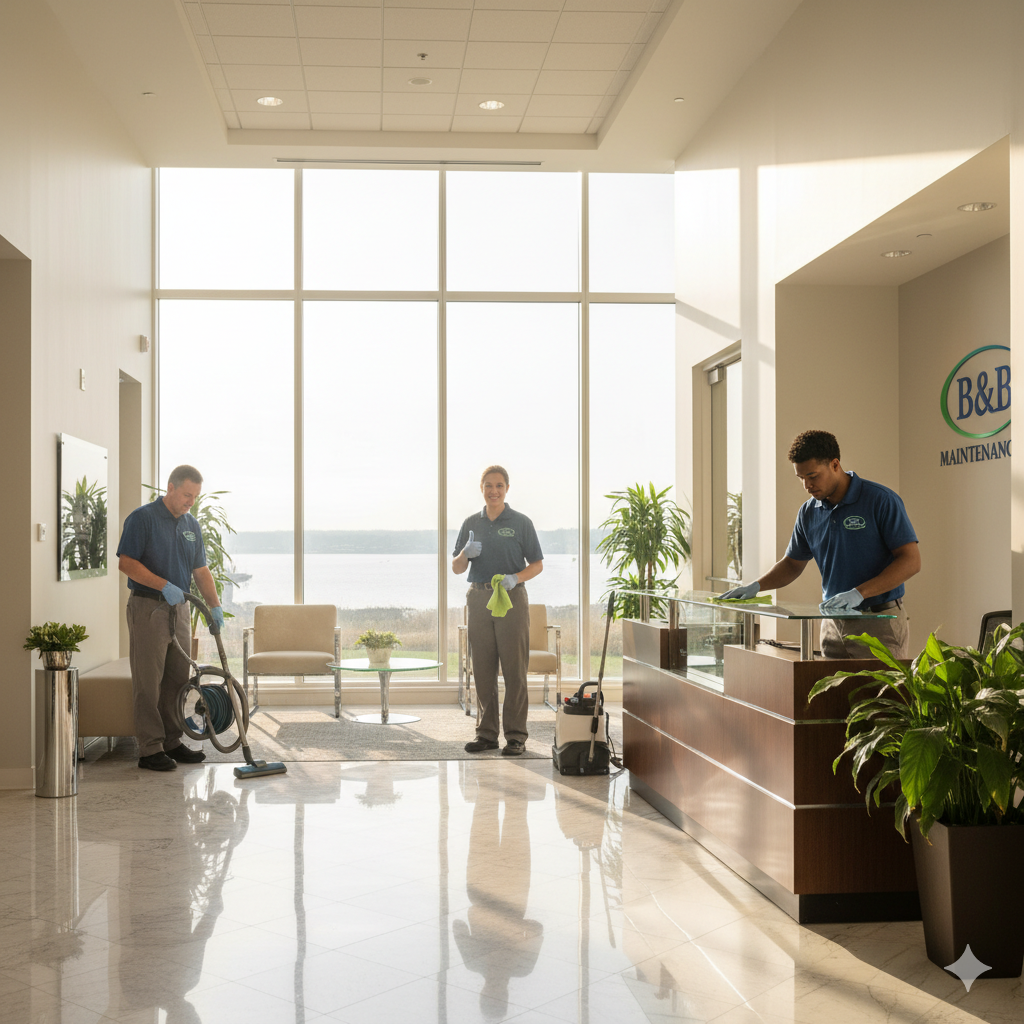 Janitorial Services in MD by B&B Maintenance in Southern Maryland