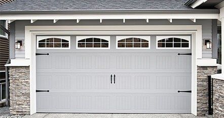 Garage Door Service — White Garage Door in Torrance, CA