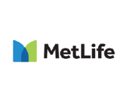 MetLife logo: blue and green 