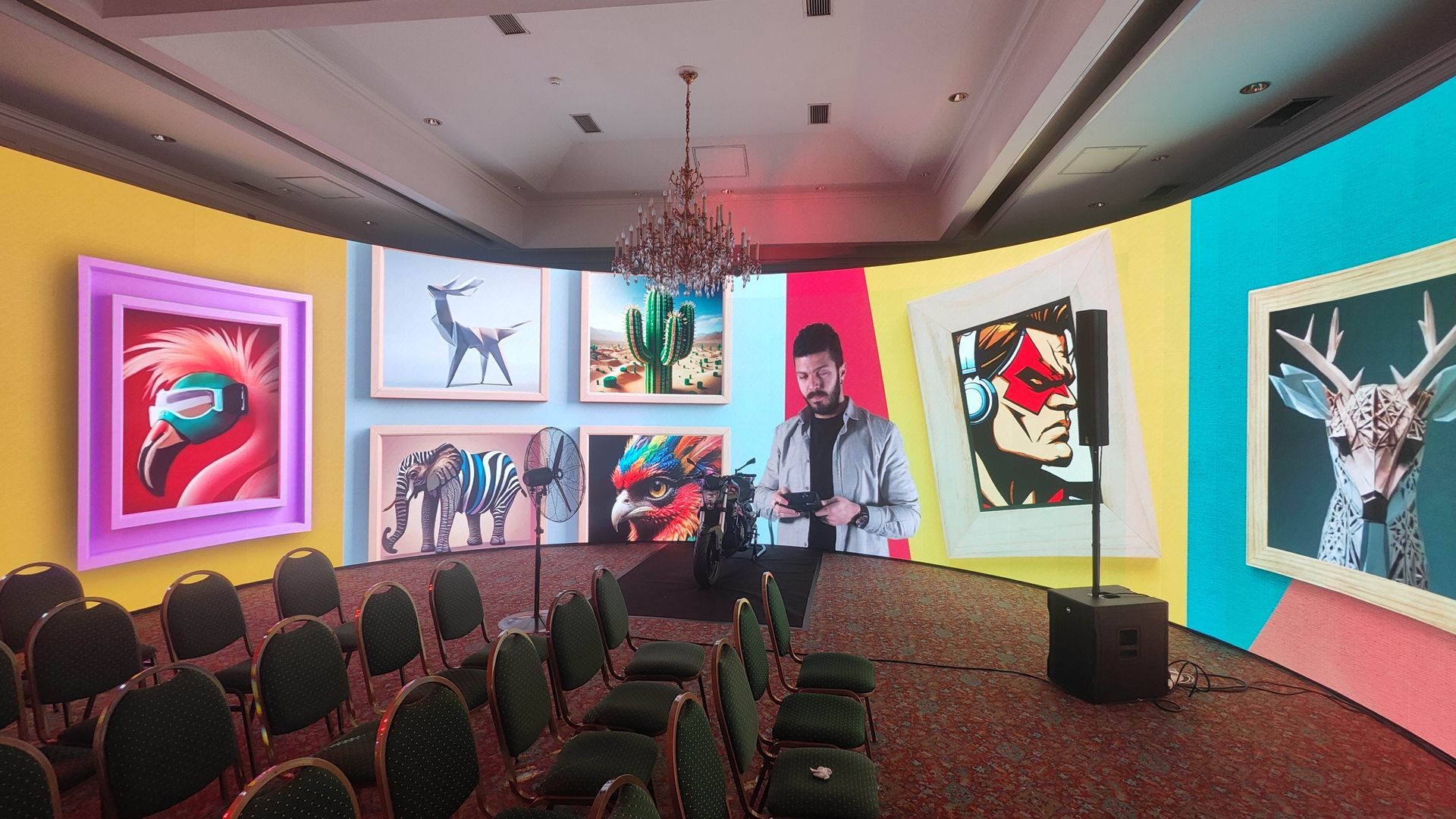 Pantallas led para eventos corporativos