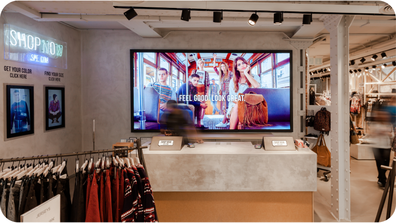 Pantallas led para locales comerciales