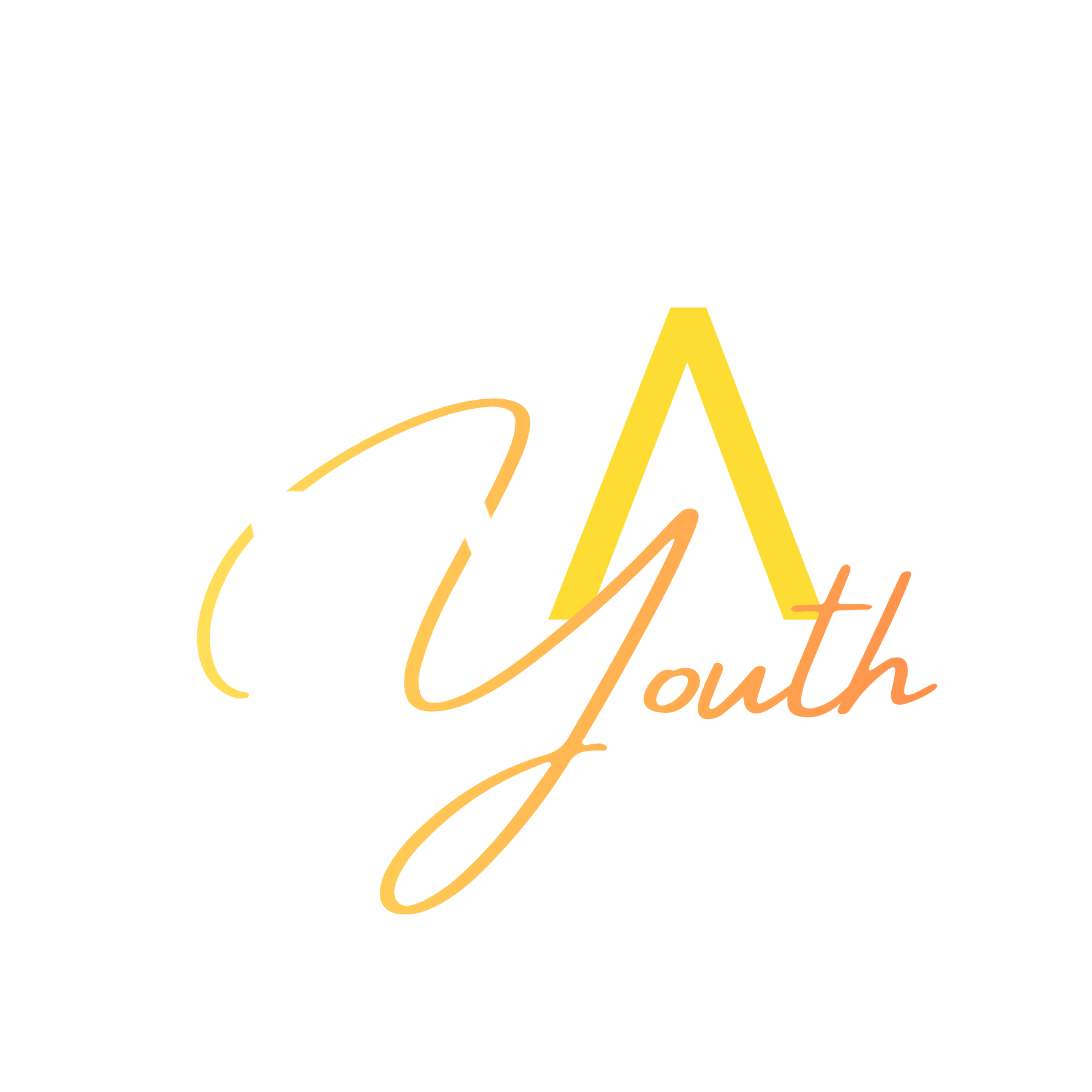 Elevate Youth logo: white text on black background; 