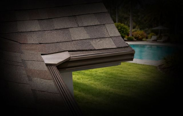 INEFA Gutter Kit For Sheds NW 68 2 X 2 M Dark Brown PVC Gutters For Single Slope Roof, Made In Germany - View #2