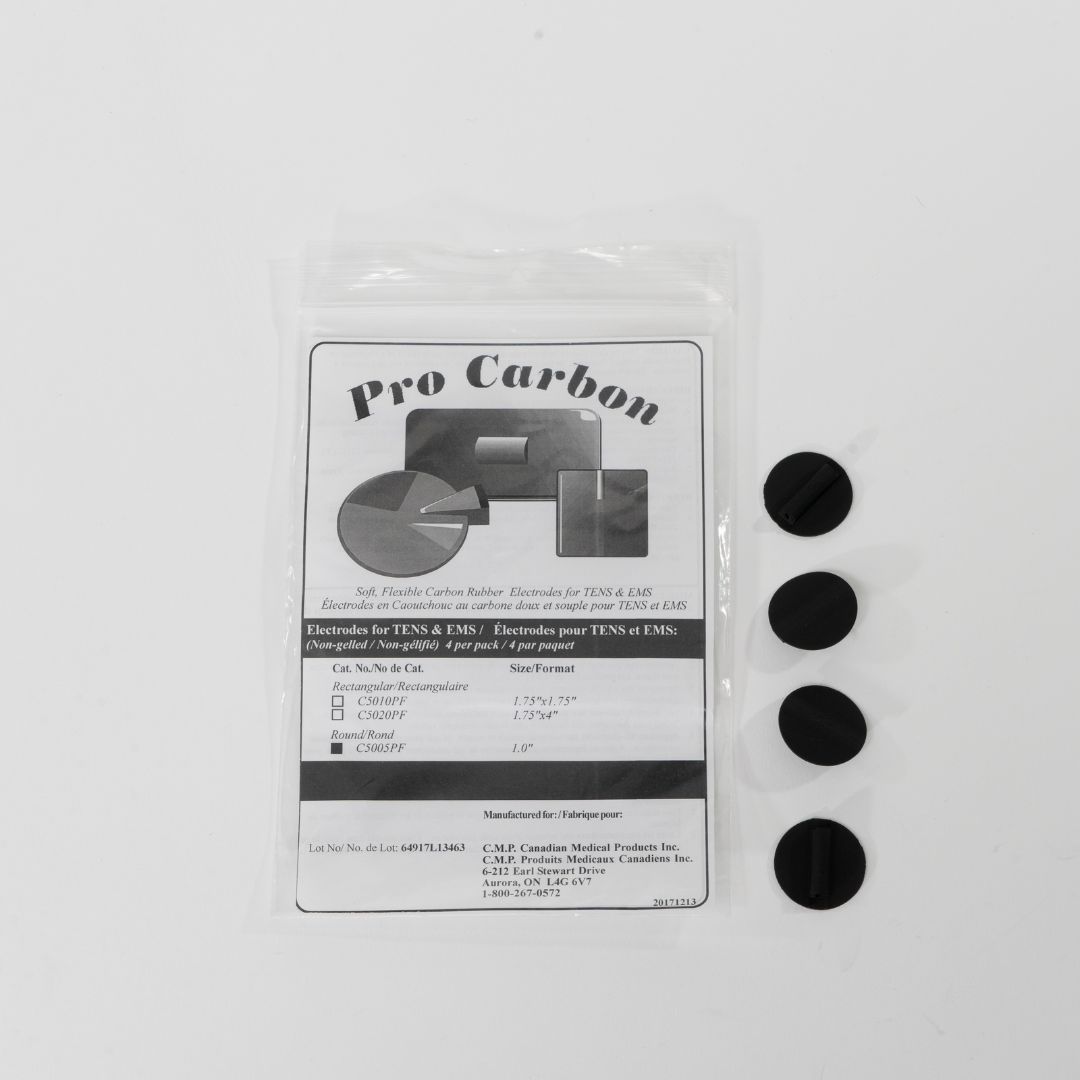 ROUND REUSABLE  PRO CARBON ELECTRODES