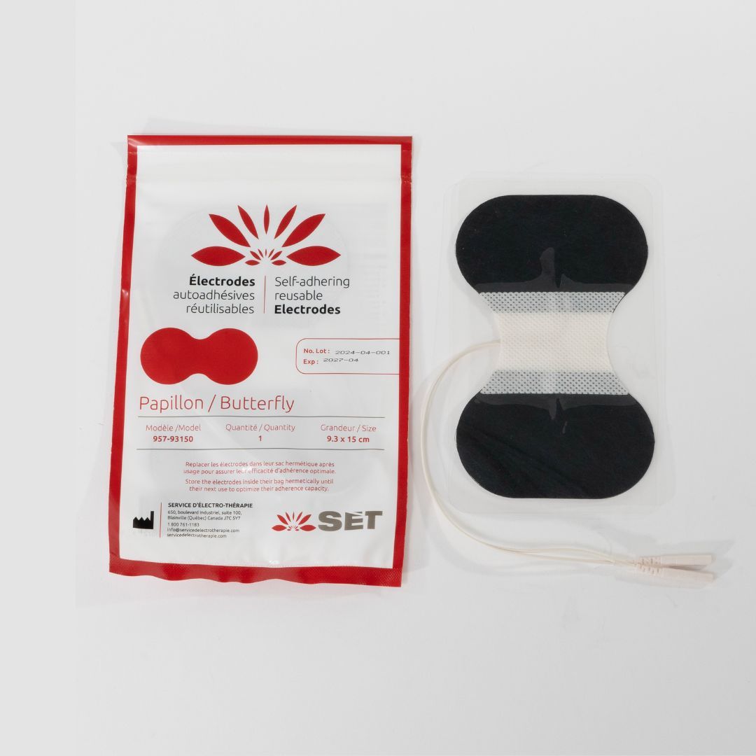 BUTTERFLY REUSABLE SELF-ADHESIVE ELECTRODES