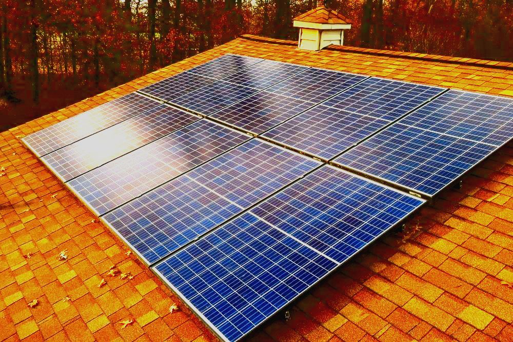 solar power installation