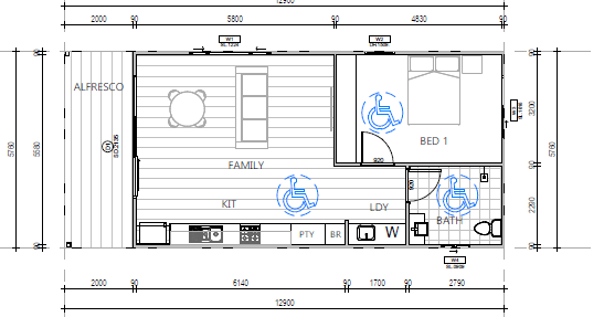 Monte - Accessible Granny Flats