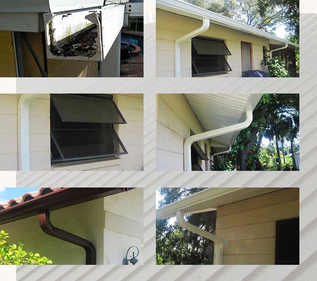 Seamless Gutters Installation Project Samples | Roof Smart of SW Florida