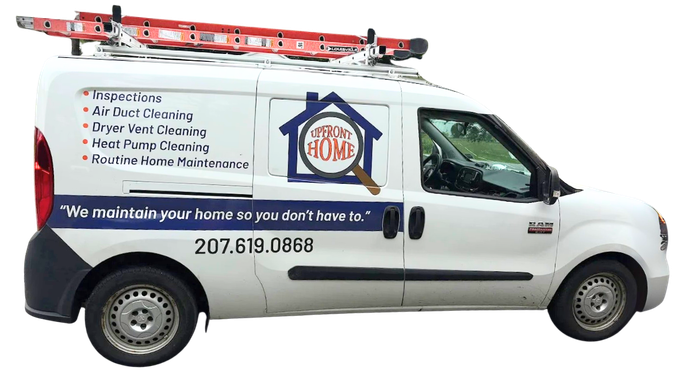 Upfront Home Inspections Truck