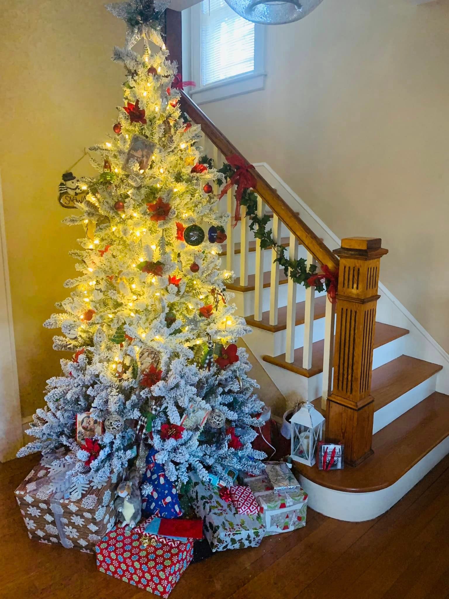 Client Christmas tree with Blackwell ornament