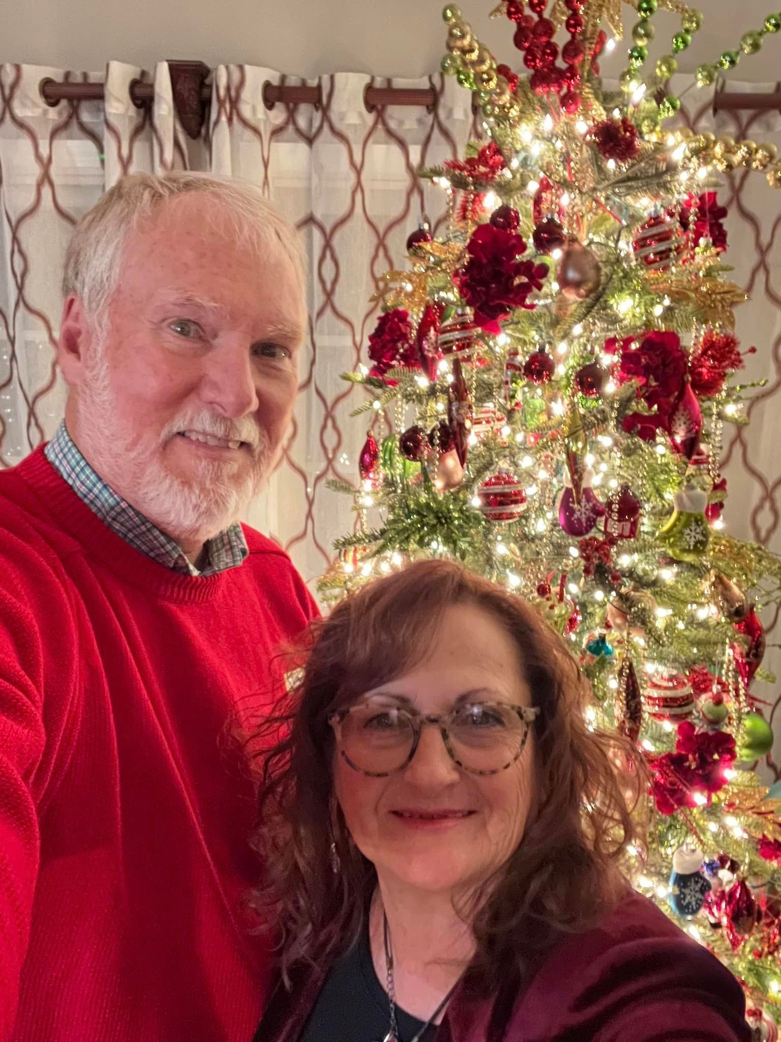 Client Christmas tree with Blackwell ornament