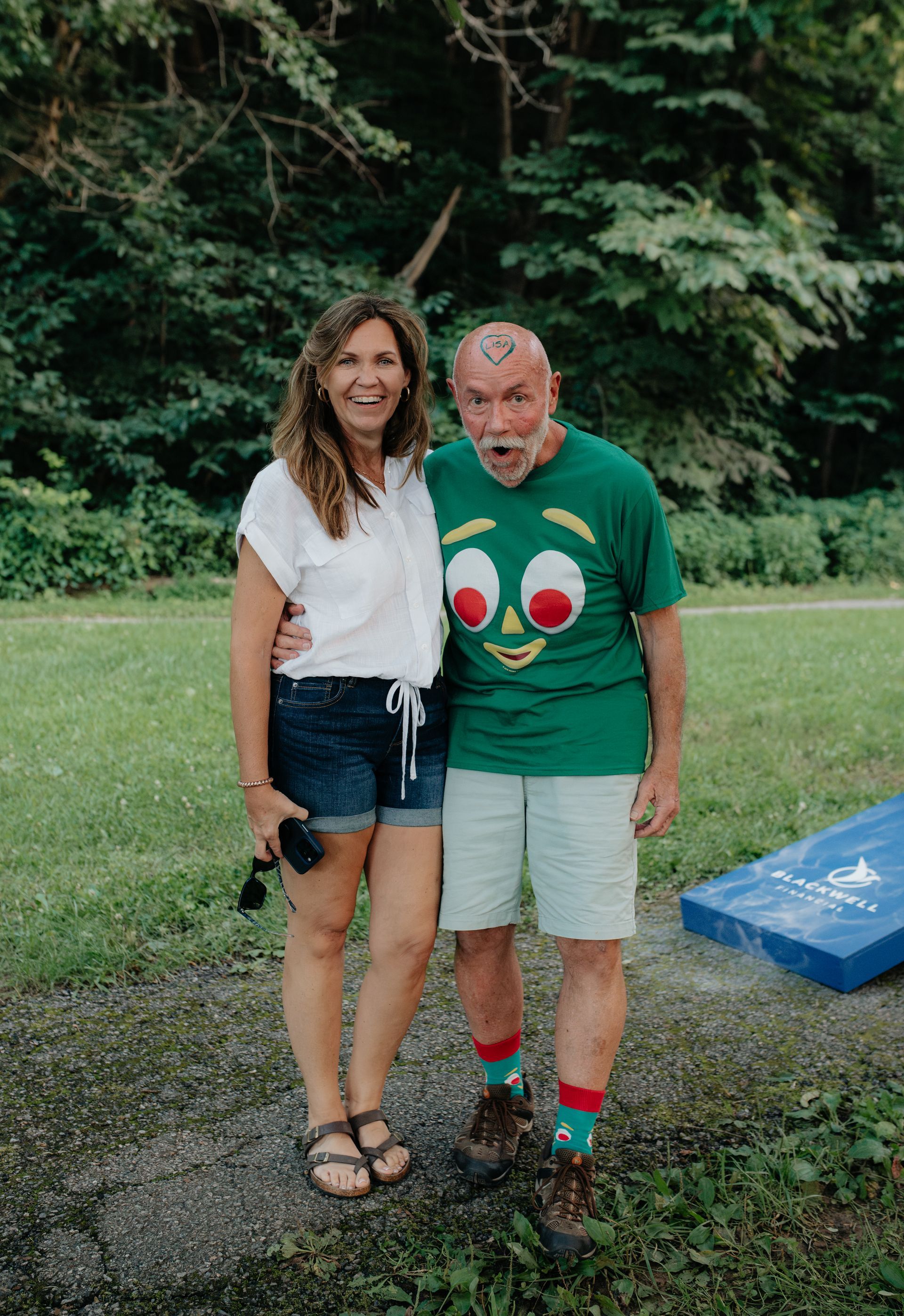 Lisa Blackwell with client