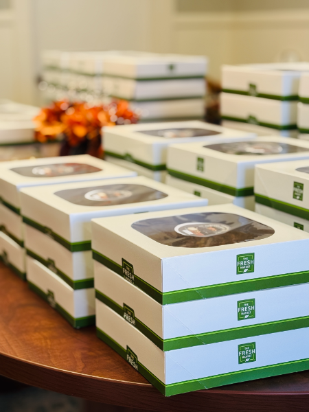 A bunch of boxes are stacked on top of each other