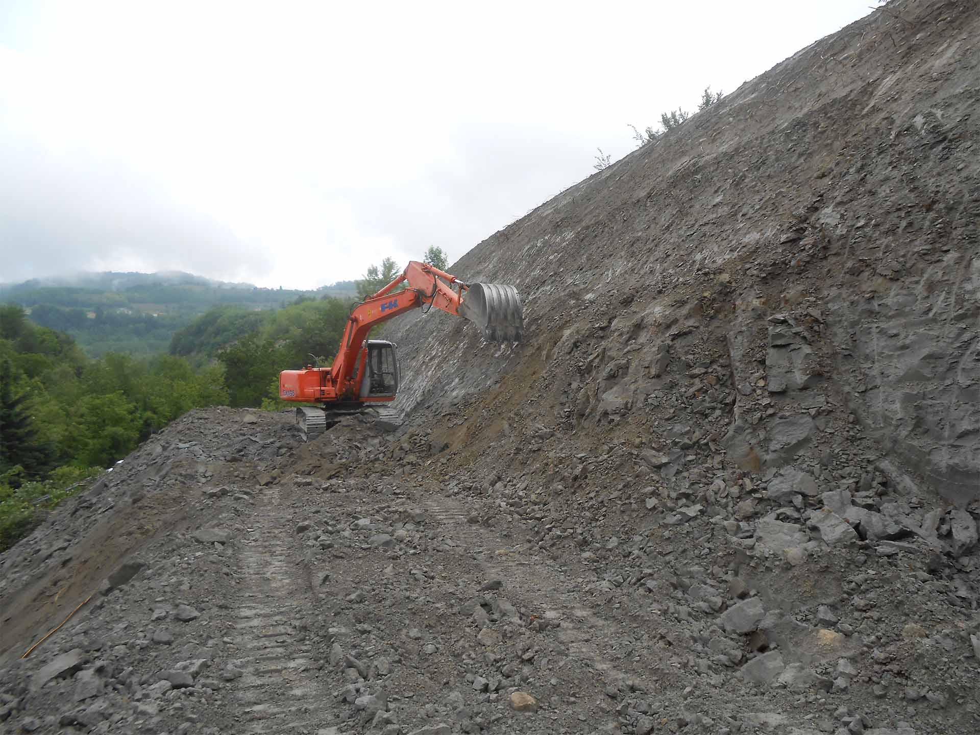 lavoro di movimenti terra