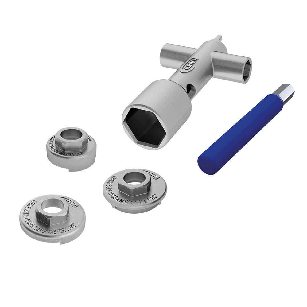 Chave p/Tampa Frontal e Sede da Válvula - Compatível com Hydra* Luxo/Master/Max e Docol* 484/676